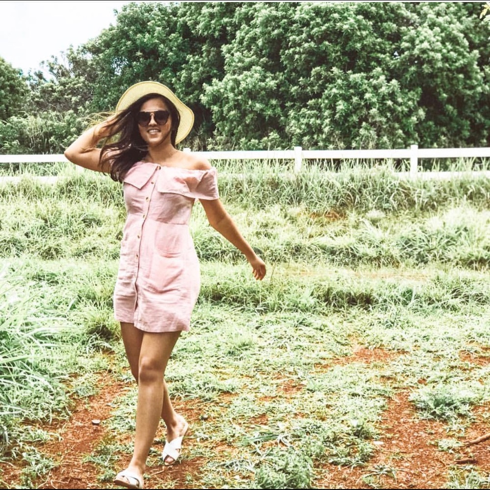 Off shoulder dress